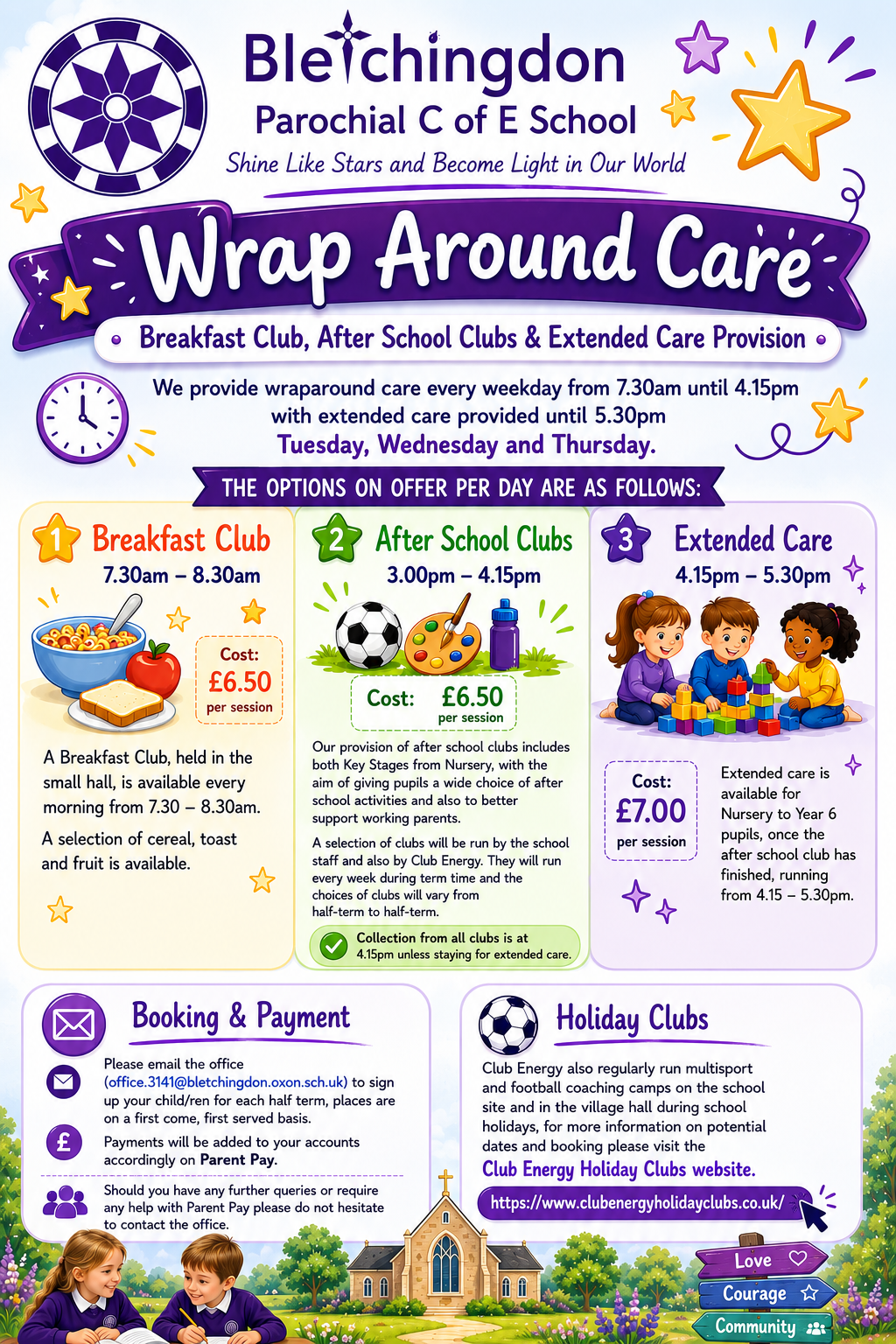 Wraparound poster